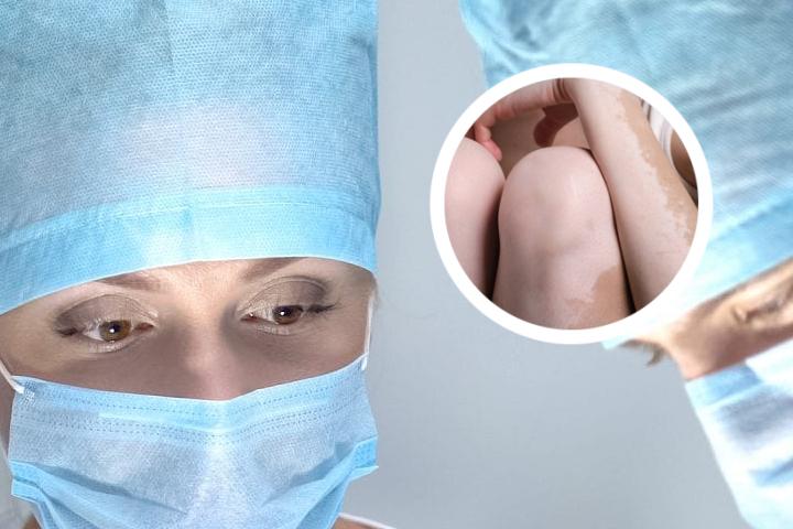 白癜风拍打会变红么
